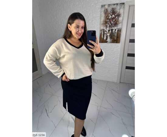 Фотография Костюм: кофта и юбка р.42-44;46-48 "VLADA" купить недорого от прямого поставщика, изображение 9