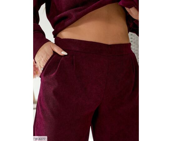 Жіночий прогулянковий костюм зі штанами великі розміри р.48-50;52-54;56-58;60-62 "VLADA" купити недорого від прямого постачальника, зображення 3