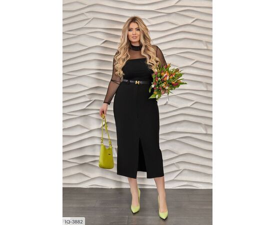 Фотография Вискоза (джерси + сеточка), мягкая, комфортная и очень приятная для тела р.46-48;50-52;54-56 "LANA" купить недорого от прямого поставщика, изображение 3