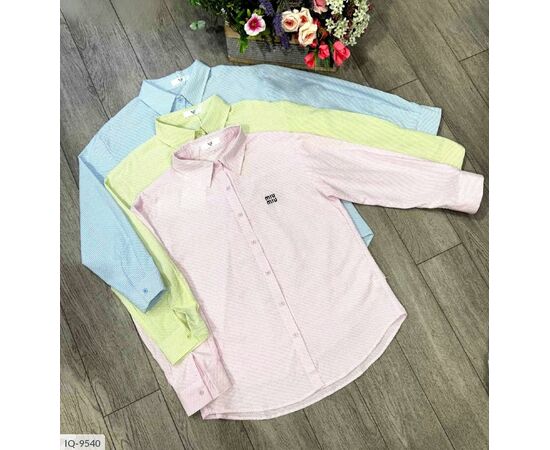 Стильна жіноча коттонова сорочка р.42-48 "LANA" купити недорого від прямого постачальника, зображення 2