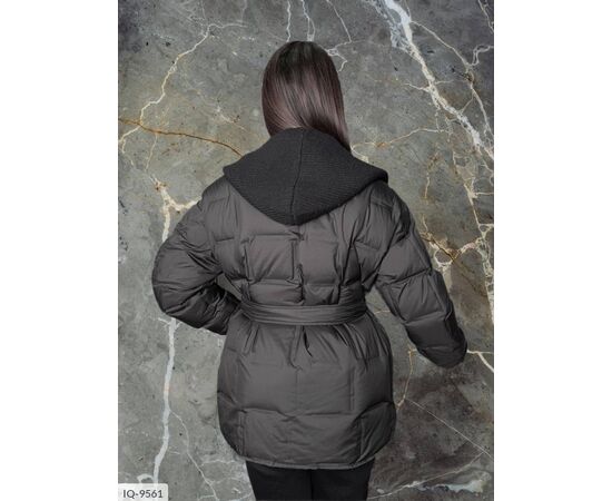 Легкий пуховик на весну р.44-46 "LANA" купити недорого від прямого постачальника, зображення 6