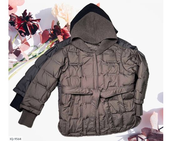 Легкий пуховик на весну р.48-50;52-54 "LANA" купити недорого від прямого постачальника, зображення 5