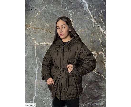 Легкий пуховик на весну р.48-50;52-54 "LANA" купити недорого від прямого постачальника, зображення 4