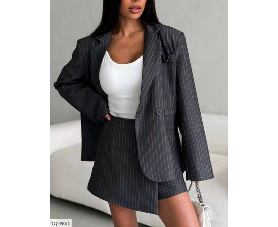 Фотография Женский классический костюм юбка+пиджак р.S-M;M-L "ANNVER" купить недорого от прямого поставщика, изображение 6