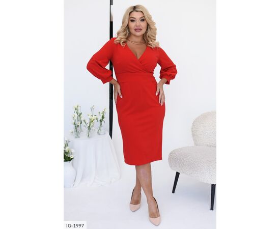 Жіноча сукня БАТАЛ р.48-50;52-54;56-58;60-62 "BELUZA" купити недорого від прямого постачальника, зображення 4