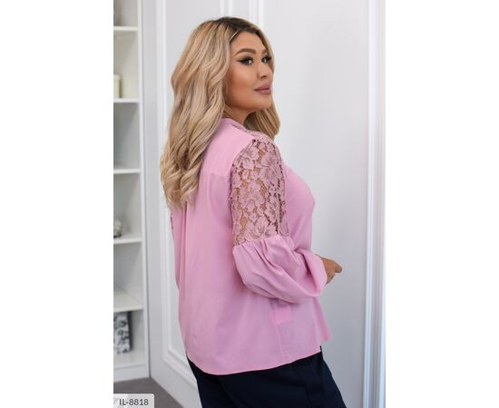 Жіноча стильна блузка софт р.48-50;52-54;56-58;60-62 (4кол.) "BELUZA" купити недорого від прямого постачальника, зображення 4