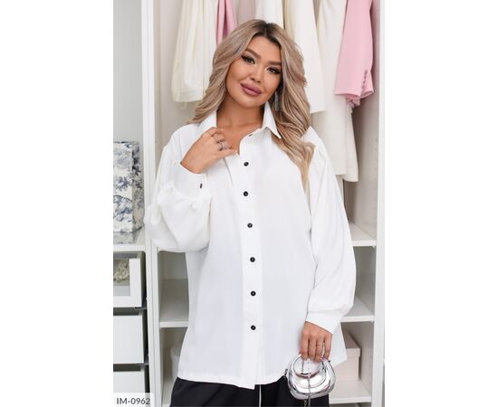 Жіноча сорочка р.48-50;52-54;56-58;60-62 (4кол.) "BELUZA" купити недорого від прямого постачальника, зображення 4