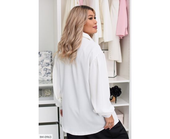 Жіноча сорочка р.48-50;52-54;56-58;60-62 (4кол.) "BELUZA" купити недорого від прямого постачальника, зображення 3