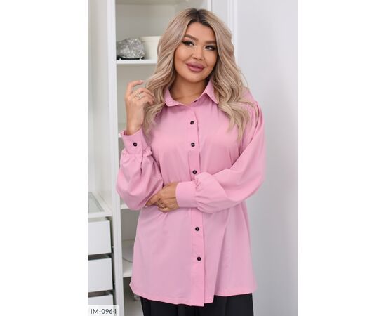 Жіноча сорочка р.48-50;52-54;56-58;60-62 (4кол.) "BELUZA" купити недорого від прямого постачальника, зображення 5