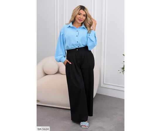 Жіночий костюм великі розміри р.48-50;52-54;56-58;60-62 (4кол.) "BELUZA" купити недорого від прямого постачальника, зображення 6