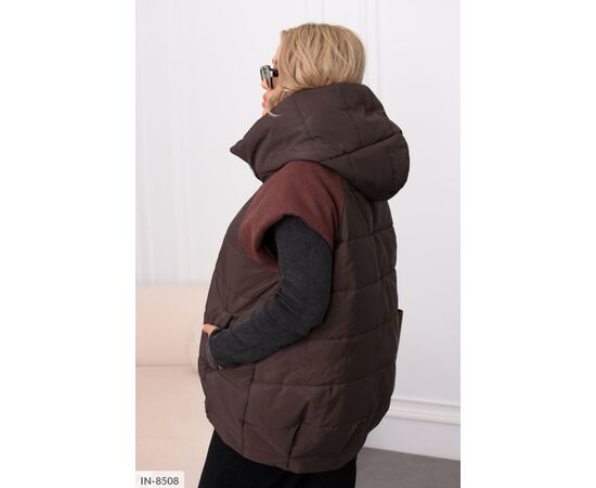 Жилетка жіноча БАТАЛ р.48-50;52-54;56-58;60-62 "BELUZA" купити недорого від прямого постачальника, зображення 4