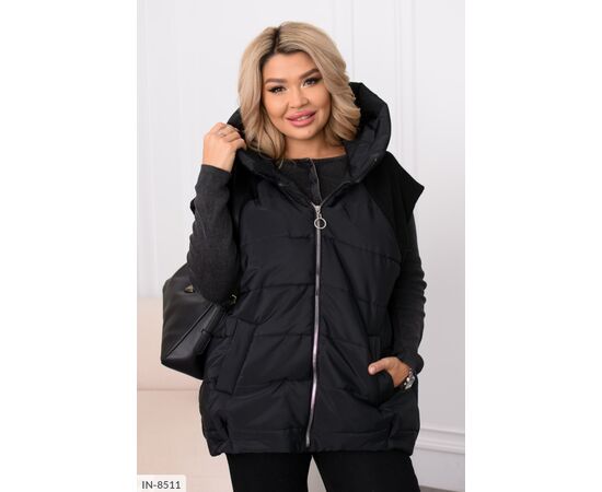 Жилетка жіноча БАТАЛ р.48-50;52-54;56-58;60-62 "BELUZA" купити недорого від прямого постачальника, зображення 7