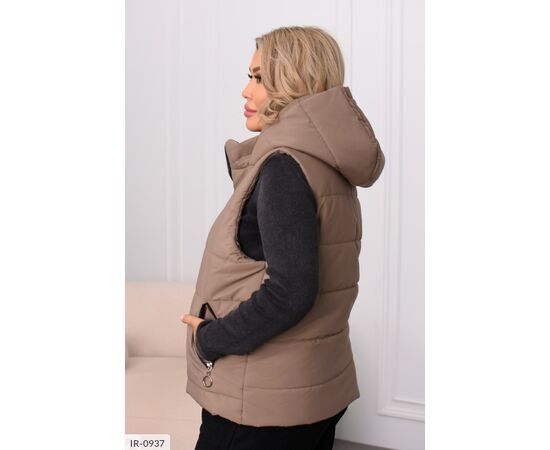 Жилетка жіноча БАТАЛ р.48-50;52-54;56-58;60-62 "BELUZA" купити недорого від прямого постачальника, зображення 4