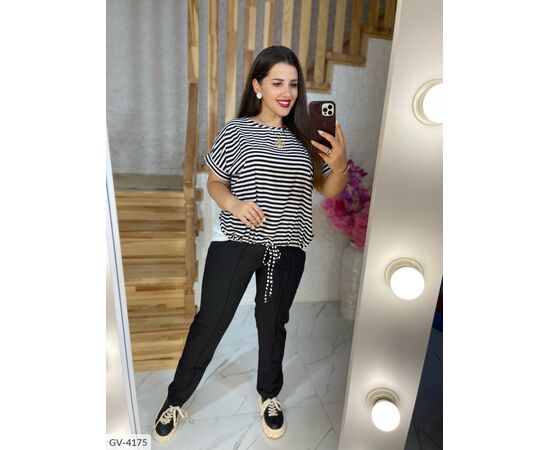 Костюм-двійка р.50-52;54-56 (4кол.) "VLADA" купити недорого від прямого постачальника, зображення 2