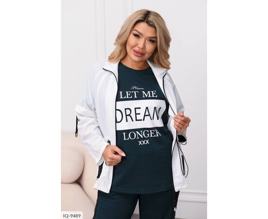 Жіночий костюм кофта з брюками на різанику великі розміри р.46-48;50-52;54-56;58-60;62-64 "VLADA" купити недорого від прямого постачальника, зображення 19