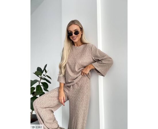 Прогулянковий костюм жіночий р.42-44;46-48 (5кол.) "ANNABELLE" купити недорого від прямого постачальника, зображення 4