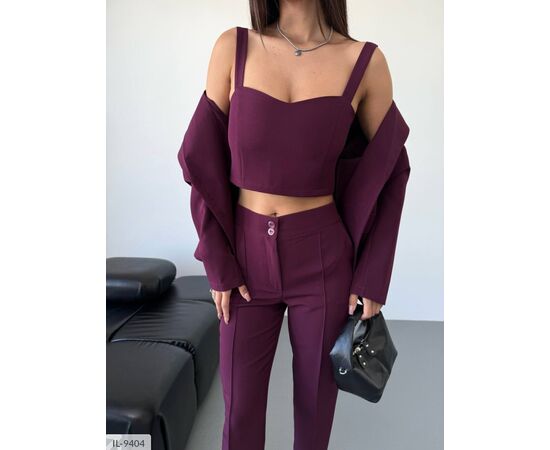Фотография Костюм женский со штанами р.42-44;44-46;46-48 (10цв) "ANNABELLE" купить недорого от прямого поставщика, изображение 27