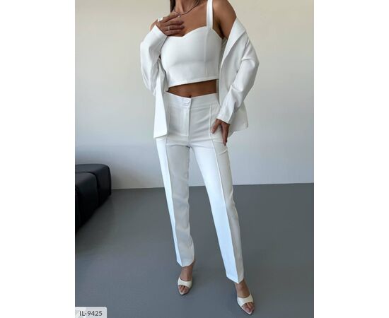 Фотография Костюм женский со штанами р.42-44;44-46;46-48 (10цв) "ANNABELLE" купить недорого от прямого поставщика, изображение 8