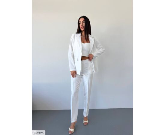 Фотография Костюм женский со штанами р.42-44;44-46;46-48 (10цв) "ANNABELLE" купить недорого от прямого поставщика, изображение 4