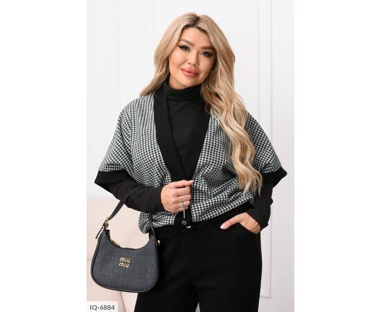 Жіночий ангоровий костюм (штани з кишенями) р.50-52;54-56;58-60;62-64 (3кол.) "LETTI" купити недорого від прямого постачальника, зображення 18