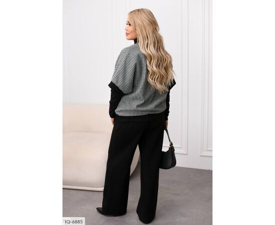 Жіночий ангоровий костюм (штани з кишенями) р.50-52;54-56;58-60;62-64 (3кол.) "LETTI" купити недорого від прямого постачальника, зображення 11