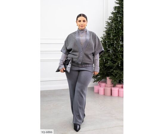 Жіночий ангоровий костюм (штани з кишенями) р.50-52;54-56;58-60;62-64 (3кол.) "LETTI" купити недорого від прямого постачальника, зображення 15