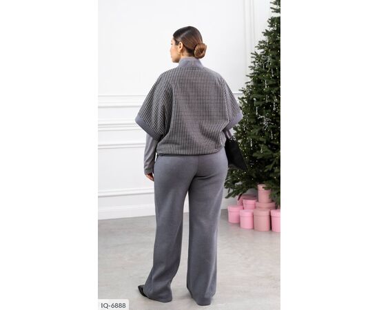 Жіночий ангоровий костюм (штани з кишенями) р.50-52;54-56;58-60;62-64 (3кол.) "LETTI" купити недорого від прямого постачальника, зображення 17