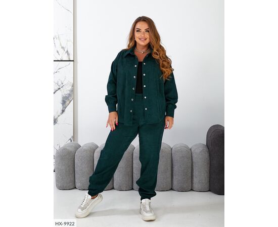 Костюм жіночий двійка штани та сорочка великі розміри р.50-52;54-56;58-60;62-64 (5кол.) "LETTI" купити недорого від прямого постачальника, зображення 11