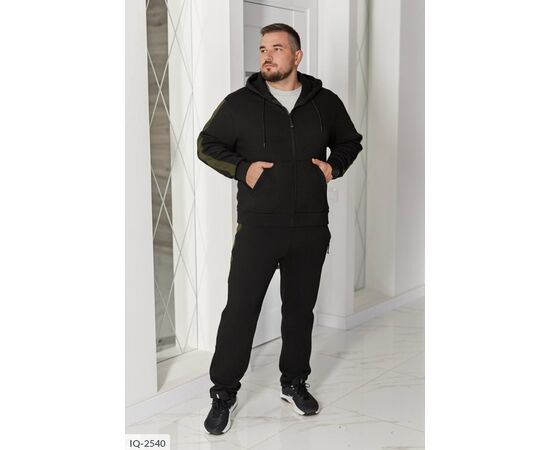 Фотография Тёплый зимний мужской костюм на флисе р.50;52;54;56;58-60 (5цв) "LETTI" купить недорого от прямого поставщика, изображение 13