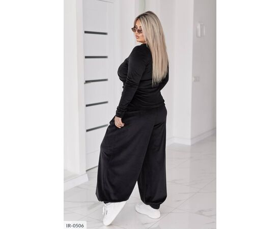 Костюм жіночий зі штанами великі розміри р.46-48;50-52;54-56;58-60;62-64 (5кол.) "LETTI" купити недорого від прямого постачальника, зображення 15