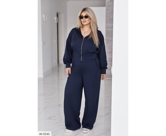 Жіночий костюм кофта з брюками на різанику великі розміри р.50-52;54-56;58-60;62-64 "LETTI" купити недорого від прямого постачальника, зображення 26