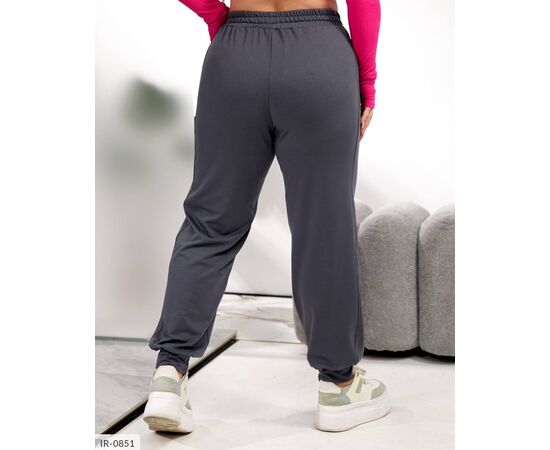 Жіночі стильні штани БАТАЛ р.50-52;54-56;58-60;62-64 "LETTI" купити недорого від прямого постачальника, зображення 3