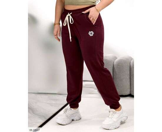 Жіночі стильні штани БАТАЛ р.50-52;54-56;58-60;62-64 "LETTI" купити недорого від прямого постачальника, зображення 10