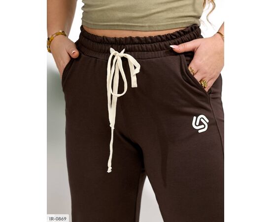 Жіночі стильні штани БАТАЛ р.50-52;54-56;58-60;62-64 "LETTI" купити недорого від прямого постачальника, зображення 14