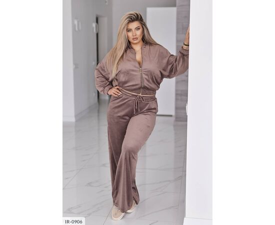 Костюм жіночий брючний великі розміри р.50-52;54-56;58-60;62-64 (7кол.) "LETTI" купити недорого від прямого постачальника, зображення 18