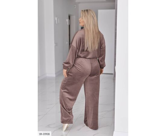 Костюм жіночий брючний великі розміри р.50-52;54-56;58-60;62-64 (7кол.) "LETTI" купити недорого від прямого постачальника, зображення 20