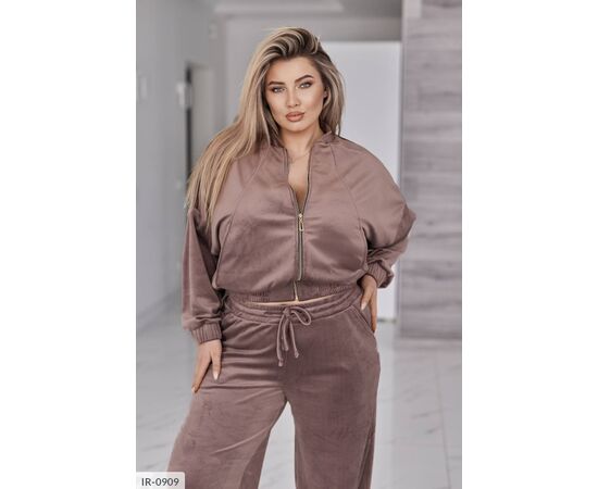 Костюм жіночий брючний великі розміри р.50-52;54-56;58-60;62-64 (7кол.) "LETTI" купити недорого від прямого постачальника, зображення 17