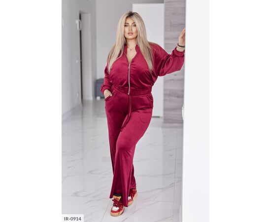 Костюм жіночий брючний великі розміри р.50-52;54-56;58-60;62-64 (7кол.) "LETTI" купити недорого від прямого постачальника, зображення 25