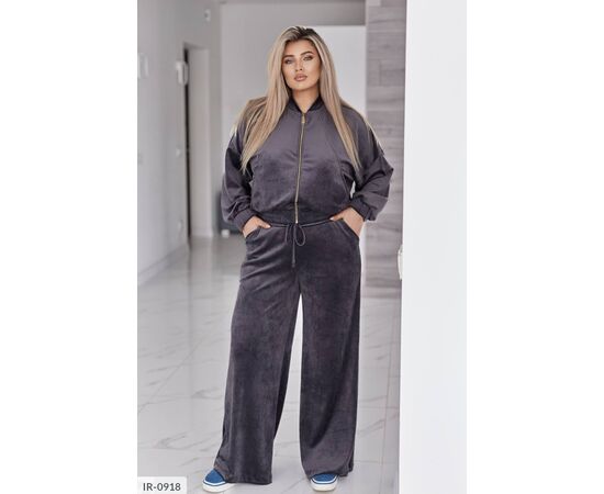 Костюм жіночий брючний великі розміри р.50-52;54-56;58-60;62-64 (7кол.) "LETTI" купити недорого від прямого постачальника, зображення 10