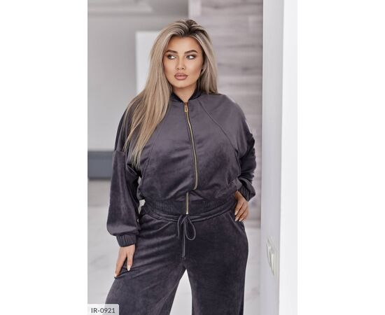 Костюм жіночий брючний великі розміри р.50-52;54-56;58-60;62-64 (7кол.) "LETTI" купити недорого від прямого постачальника, зображення 4