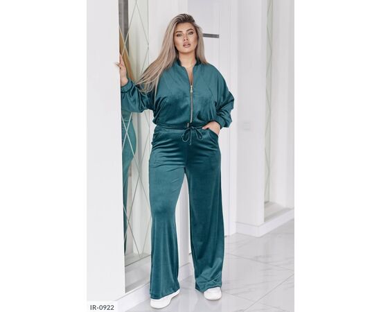 Костюм жіночий брючний великі розміри р.50-52;54-56;58-60;62-64 (7кол.) "LETTI" купити недорого від прямого постачальника, зображення 5