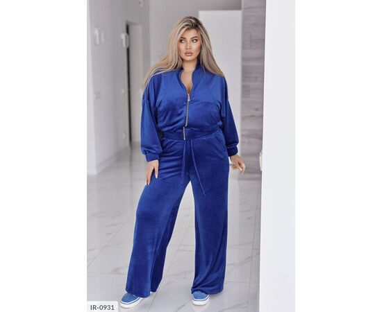 Костюм жіночий брючний великі розміри р.50-52;54-56;58-60;62-64 (7кол.) "LETTI" купити недорого від прямого постачальника, зображення 15