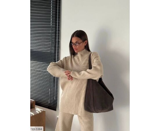 Костюм жіночий зі штанами р.S-M;M-L (2кол.) "ANNVER" купити недорого від прямого постачальника, зображення 2