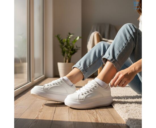 Кросівки жіночі модні Весна/осінь 82-2 піна (8 пар р.36-41) "Захар-Gold" недорого оптом від прямого постачальника, зображення 2