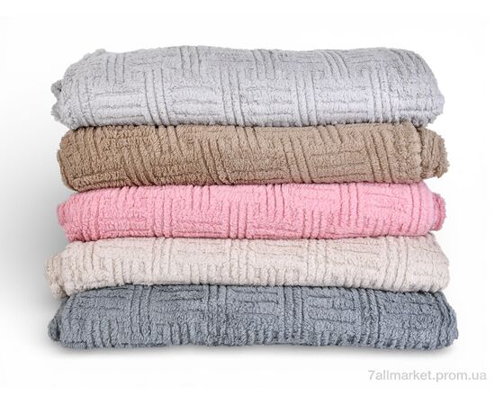 Плед  M802 (220x240см) mix (6 шт. р.сіткаOne size) "Like" недорого оптом від прямого постачальника, зображення 2