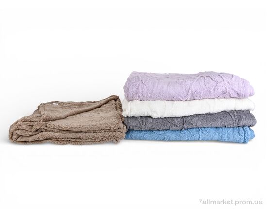 Плед  M803 (220x240см) mix (6 шт. р.сіткаOne size) "Like" недорого оптом від прямого постачальника, зображення 2