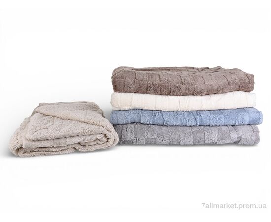 Плед  M809 (180x220см) mix (6 шт. р.сіткаOne size) "Like" недорого оптом від прямого постачальника, зображення 2