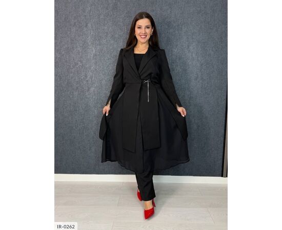 Костюм двійка жіночий великі розміри р.48-50;52-54;56-58;60-62 "VLADA" купити недорого від прямого постачальника, зображення 8