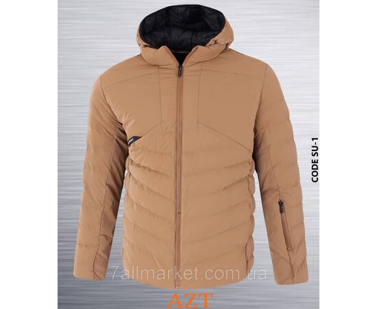 Фотография Куртка мужская демисезонная с капюшоном  р-ры 44-52 (5цв) "REMAIN" недорого от прямого поставщика, изображение 5