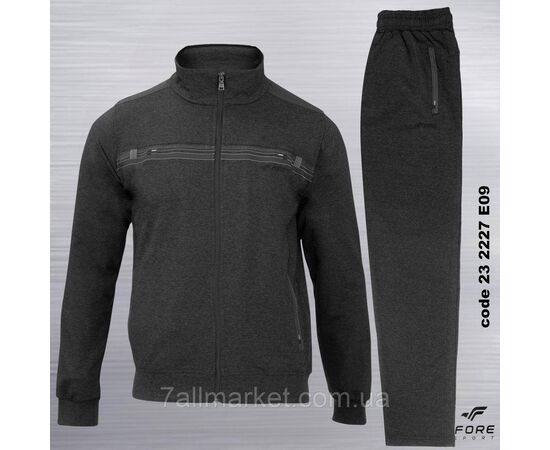 Фотография Спортивный мужской костюм на молнии FORE размеры  M-3XL (10цв) "REMAIN" купить недорого от прямого поставщика, изображение 5